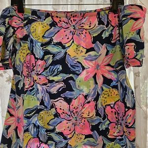 Lily pulitzer off the shoulder top
